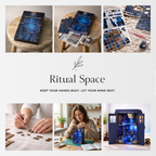 Midnight Telephone Booth DIY Book Nook Kit with LED