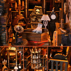Dark Manor DIY Book Nook Kit with LED