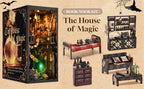Magic House – DIY Book Nook Kit  LED